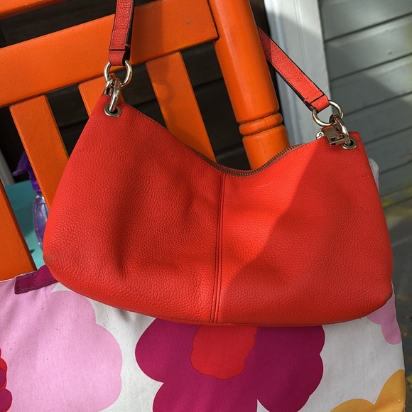 Vintage Coach Coral Leather Charlie Crossbody Bag - Picture 7 of 7